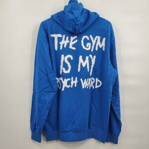 Blue Graphic Hoodie